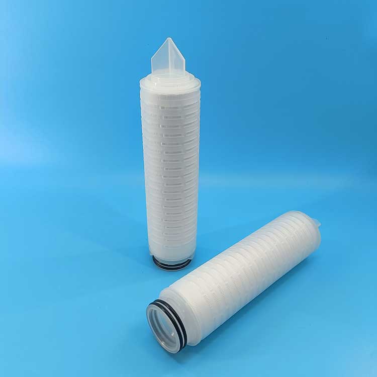 華豫供應(yīng)PES10"-0.04聚醚砜膜折疊濾芯 水過(guò)濾