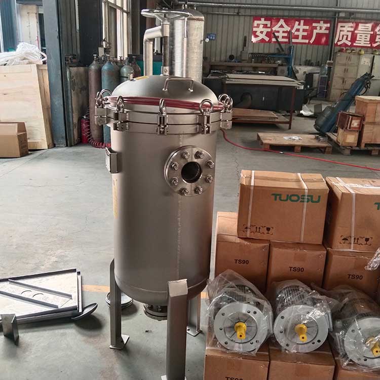 華豫生產(chǎn)供應(yīng)多袋式過(guò)濾器HY-DS-3P2S 液體除雜質(zhì)