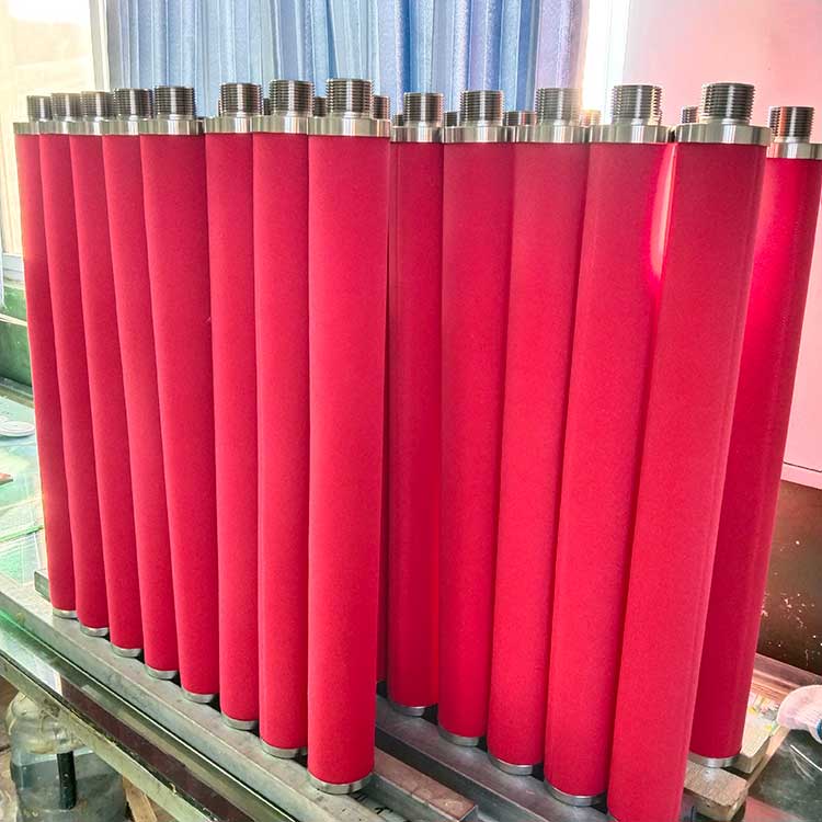 華豫生產供應Φ90×759氣體管道除雜精密過濾器濾芯